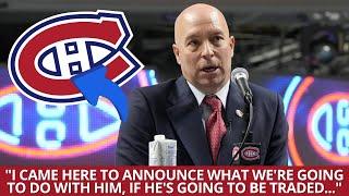 SHOCKED EVERYONE! THE HABS STAR'S FATE IS DECIDED! LOOK WHAT HAPPENED! CANADIENS NEWS