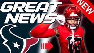 Houston Texans Just Got A Trio Of Good News Before HUGE Game Vs. Detroit Lions