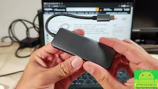 wertig verbaut und DIE Erweiterung für zu wenig Anschlüsse Aluminium USB C Hub Lemorele 6 in 1