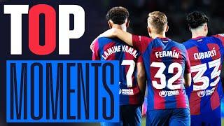 LAMINE YAMAL, FERMÍN & CUBARSÍ PICK THEIR TOP MOMENTS OF THE SEASON  FC Barcelona 