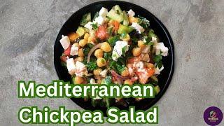 High Protein Chickpea Salad | Weight Loss Recipe | Easy Protein Salad |  Healthy Salad Recipe