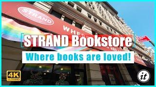 [4K] STRAND Bookstore - Where books are loved! 