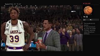 NBA 2K20. Kings @ Lakers. PS4 Gameplay.