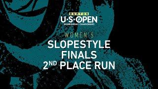 Burton U·S·Open 2020 – Women's Slopestyle Finals Second Place Run – Anna Gasser