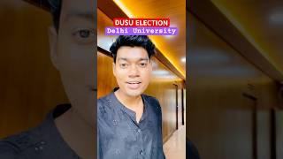 DUSU Election Delhi University 2024-25 #du #dusu #dusuelection  #delhiuniversity