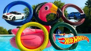 Hot Wheels Summer Olympic Pool Games!