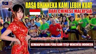 LUAR BIASA..INDONESIA  selalu di hati mereka.Kebhinnekaan Cindo lebih kuat dari chinese malaysia