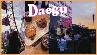 Daegu vlog  | Daegu Hiphop Festival , cafe hopping, exploring the city & trying new Korean food 