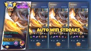 TUTORIAL HOW TO PLAY MARTIS BEST BUILD, EMBLEM AND ROTATION!! ( Auto Win Streaks ) MLBB