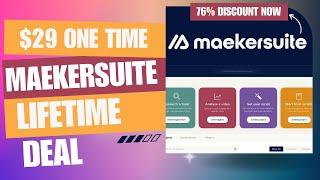  Maekersuite Lifetime Deal | The Future of YouTube Content Creation! | $29 Lifetime Deal | 76% Now