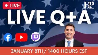 LIVE Q+A with VA Disability Benefits Lawyers! 01.08.25