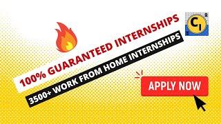 100% Guaranteed Online Internships | 3500+ Work   From Jobs | Paid Internship | Course Intern