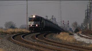 Trains on the Norfolk Southern Harrisburg Line Fall 2012 Winter 2013