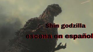 shin godzilla en español ( el ejército ataca a Godzilla )