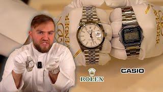 Rolex vs Casio: A Brutally Honest Comparison | مقارنة بين ساعاتين رولكس وكاسيو