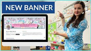 How to Make your TPT STORE BANNER (for the new storefronts!)