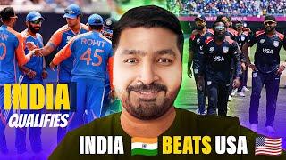 India  beats USA  and qualified for the Super 8 | T20 World Cup 2024 | USA Cricket | News |