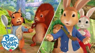 @OfficialPeterRabbit - Squirrels In Danger (Oh No!) ️ ️ ️ | Cartoons for Kids
