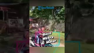 Bocil Mesra di Atas Motor, Selengkapnya di Channel Tribun Manado Official