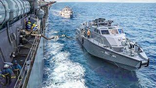 A Day in Life of US Navy’s Most Advanced $15 Million Patrol Boat at Sea