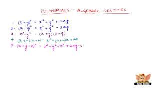 What are algebraic identities ?