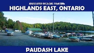  Scenic Drive Along Paudash Lake | Stunning 4K Views in Highlands East, Ontario 