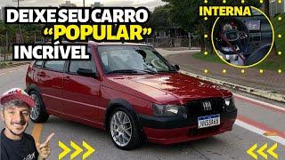 FIAT UNO TRANSFORMADO EM CARRO DE LUXO