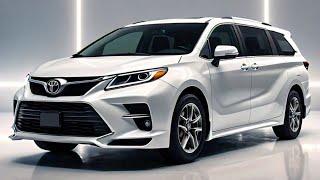 "First Look: All-New 2025 Toyota Sienna Minivan!"