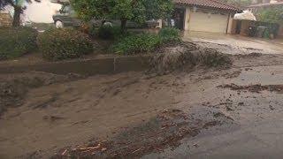 See mudslides wreck havoc on Southern California