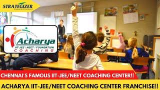 Achariya IIT-JEE/NEET Coaching Centre Franchise Opportunities!! #smallbusiness  #businessideas