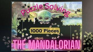 Solving The Mandalorian 1000 Pieces Time Lapse Video | Schmidt Puzzle