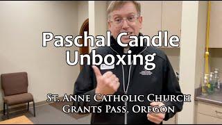 Paschal Candle Unboxing