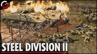 DEFEND the GERMAN TRENCH LINE! Defense Against Soviets | Steel Division 2 Gameplay