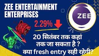 Zee Entertainment Enterprises Ltd share latest news today| ZEEL share news TODAY | THE SHARE SHIKSHA