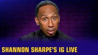 Reacting to Shannon Sharpe's IG live