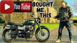 YouTube Just Bought Me This Motorcycle!