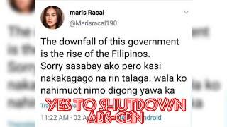 MGA ARTISTA NG ABS CBN NAG TWIT NG HINDI KA NAIS NAIS LABAN KAY PRESIDENT RODRIGO DUTERTE