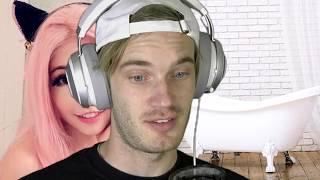 Pewdiepie reacts to BELLE DELPHINE BATH WATER Memes