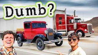 Buying a 93-Year-Old Truck & Immediately Driving It On The Highway!