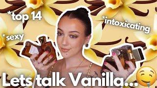 THE TOP BEST VANILLA PERFUMES IN MY COLLECTION!