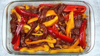 This Beef with Vegetables just drove Me CRAZY! Incredible Dinner Recipe Like in a Restaurant!