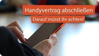 Vorsicht beim Abschließen von Handyverträgen! | Mach Dich schlau - Das Verbrauchermagazin