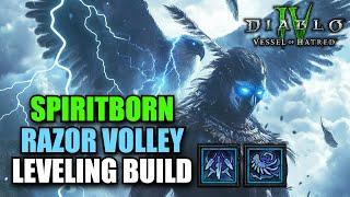 SEASON 6 RAZOR VOLLEY SPIRITBORN | Diablo 4 (Quill Volley Spiritborn) Leveling Build