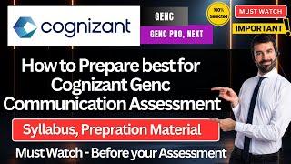 How to prepare for Cognizant Communication Assessment Test | Cognizant Genc Prepration 2025