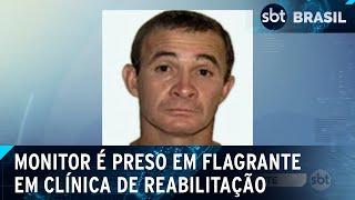 Funcionário é preso por torturar paciente em clínica de SP | SBT Brasil (09/07/24)