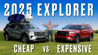 Here’s What You Get (And DON'T Get) In a Cheap & Expensive 2025 Ford Explorer!