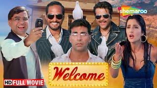 मजनू भाई और उदय भाई की गुंडागर्दी के बीच अक्षय कुमार का भोलापन  Welcome FULL MOVIE (HD) Akshay Kumar