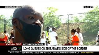 Long queues haunt the Zimbabwean side of the Beitbridge Border Post