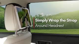 Universal Car Headrest Strap Tablet Holder (HRSTRAPMOUNT)