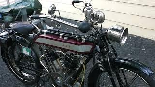 Chris Harley 55th Anniversary Rally 2011 VVMCC of SA 1912 JAP Veteran Motorcycle